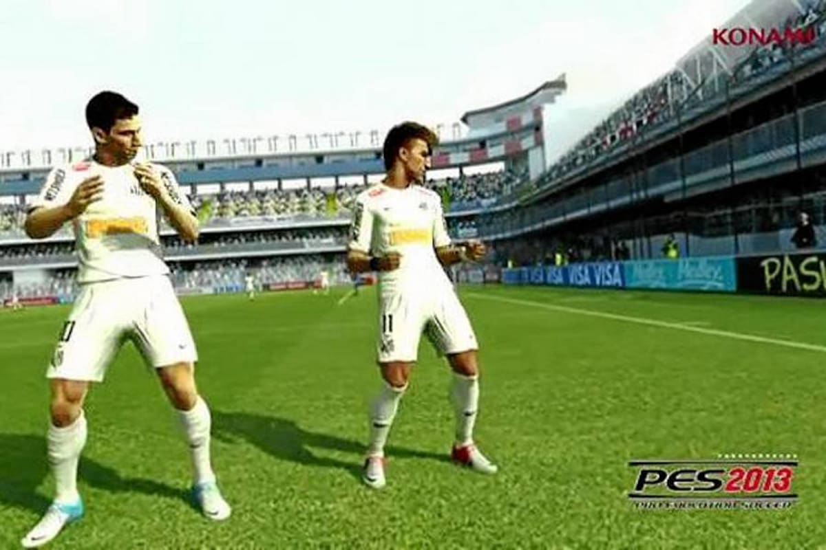 ¿Cómo quieres que festeje Neymar en el PES 2013? (Foto: Tomado de Internet/ VANGUARDIA LIBERAL)
