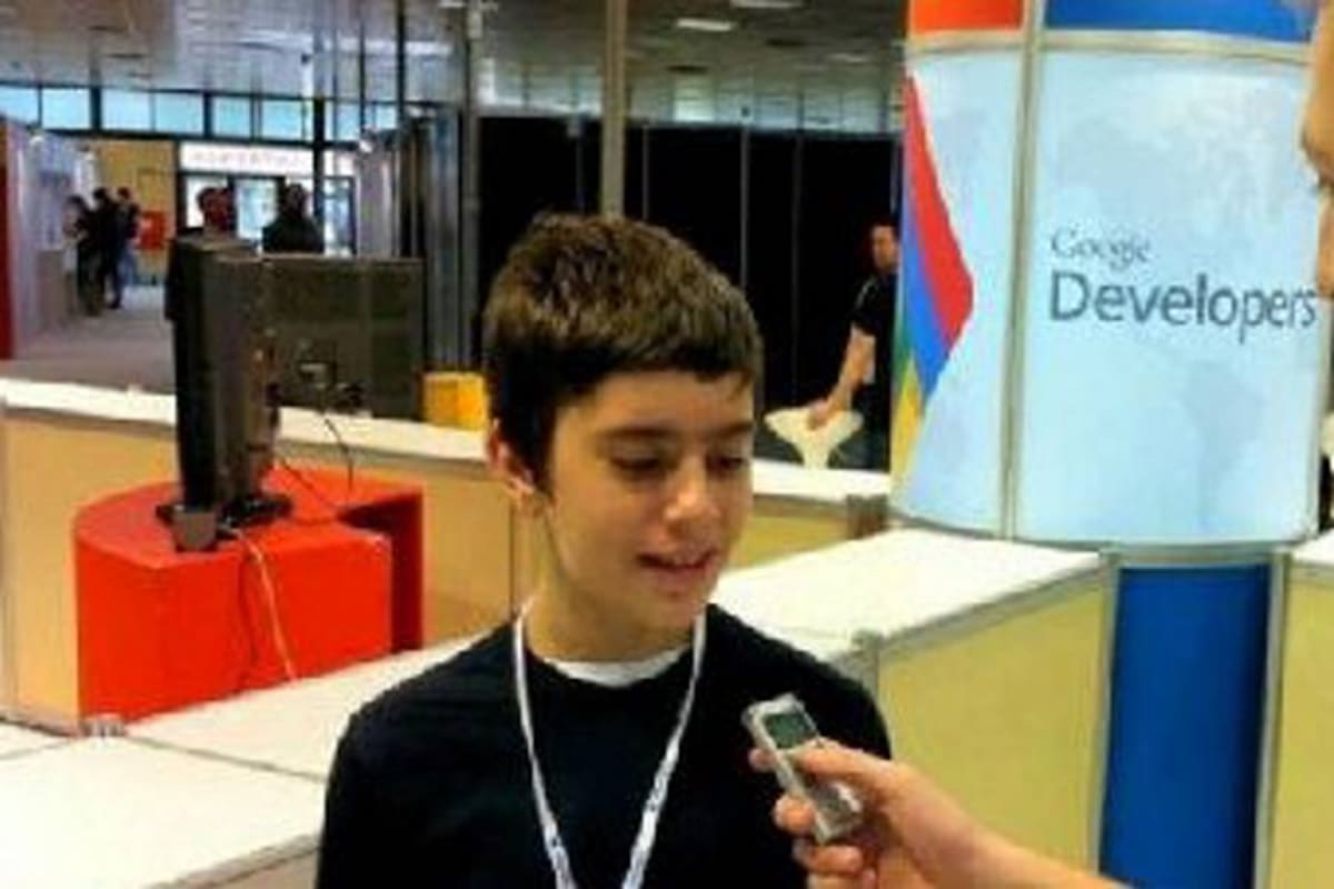 Este es el niño de 12 años que trabajará como programador en Google (Foto: Tomado de Internet/VANGUARDIA LIBERAL)