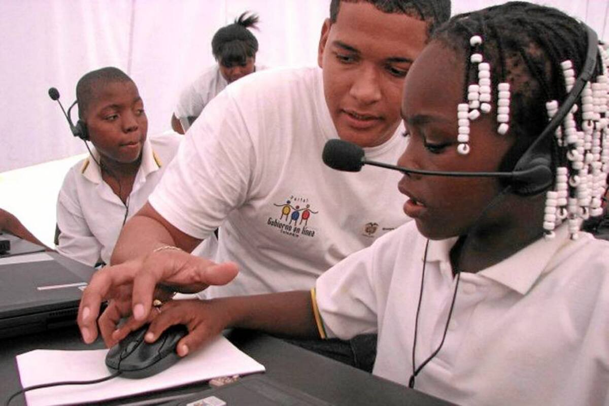 La tecnología llegó a las escuelas del Chocó (Foto: Tomada de internet / VANGUARDIA LIBERAL)