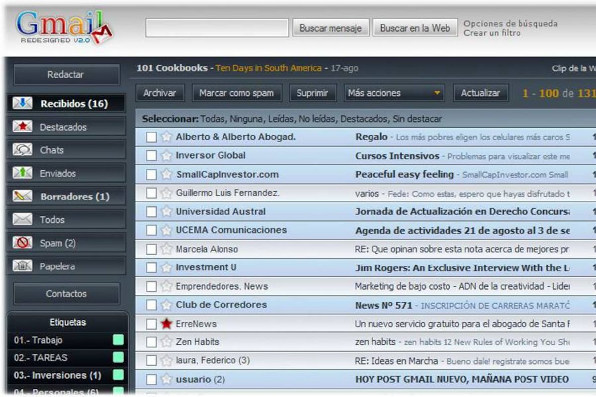 Google cambia la apariencia de Gmail (Foto: Tomada de Internet/ VANGUARDIA LIBERAL)