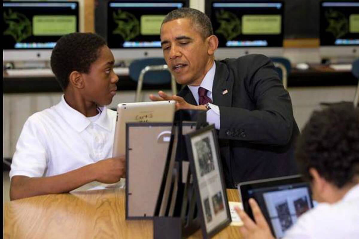 Obama lanza nuevo plan para equipar a escuelas con Internet de alta velocidad (Foto: Tomado de Internet/VANGUARDIA LIBERAL)