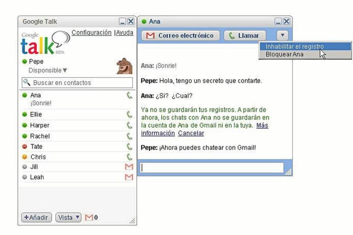 El servicio de mensajería instantánea Google Talk sufre un "apagón" (Foto: Tomado de Internet/ VANGUARDIA LIBERAL)