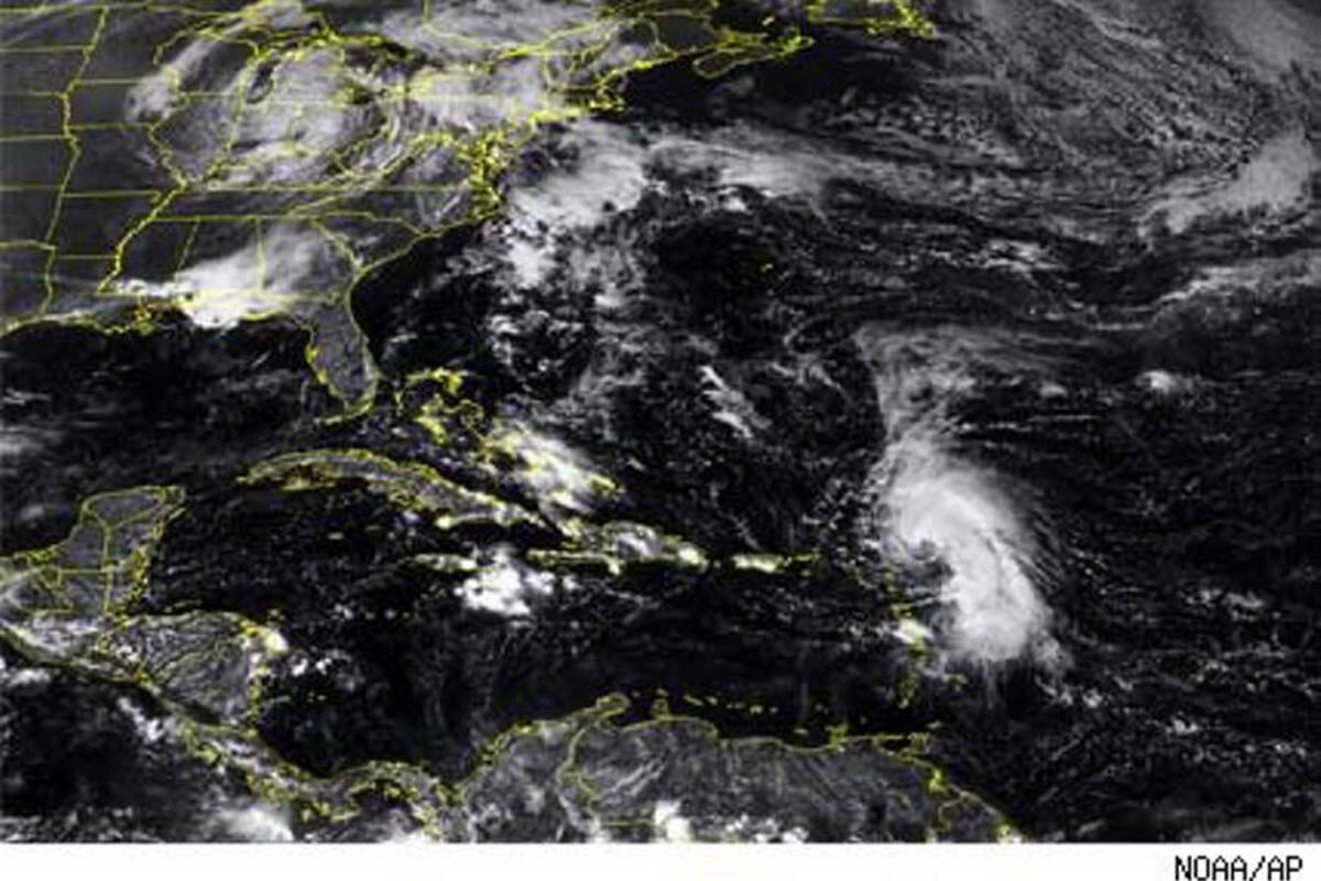 "Ophelia" se convierte en el cuarto huracán del Atlántico (Foto: Tomada de Internet/VanguardiaLiberal)