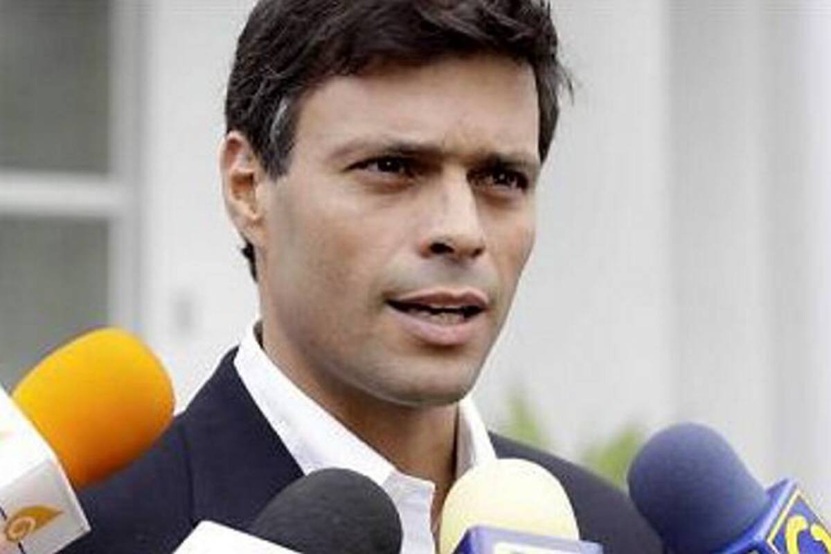 López, exalcalde de un municipio de Caracas, fue presentado como un eventual precandidato presidencial. (Foto: Imagen de Internet / VANGUARDIA LIBERAL)