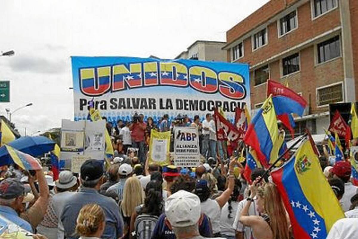 Oposición venezolana, preparada para elegir a su candidato presidencial (Foto: Tomada de internet/VANGUARDIA LIBERAL)