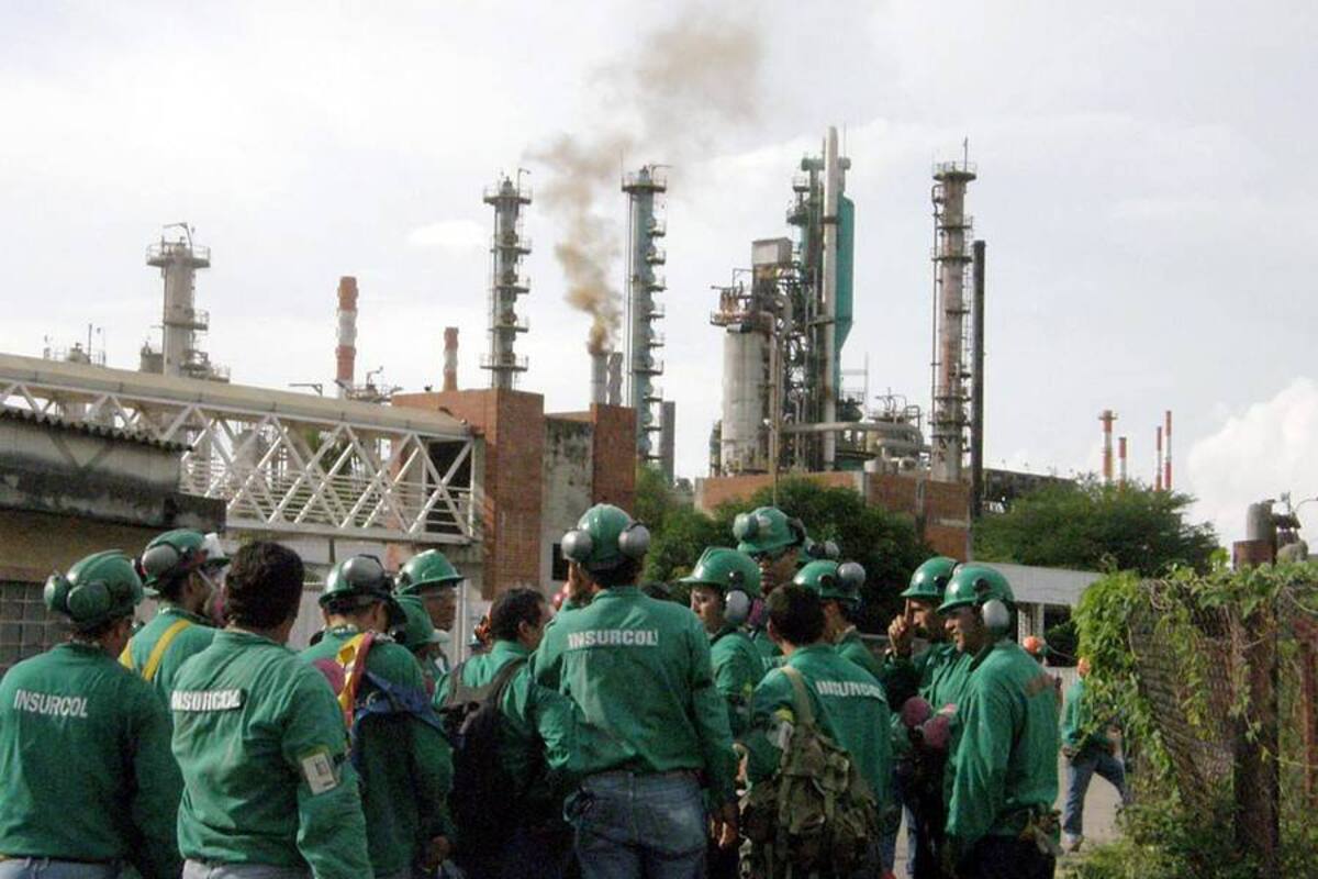 Disturbios en refinería de Barrancabermeja (Foto: Archivo/VanguardiaLiberal)