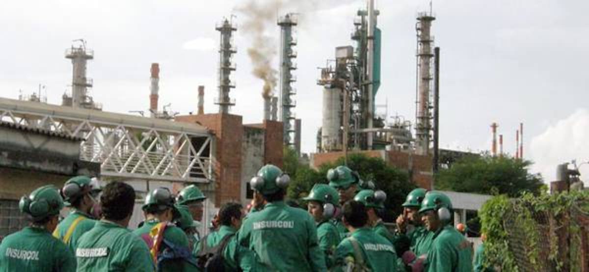 Disturbios en refinería de Barrancabermeja (Foto: Archivo/VanguardiaLiberal)