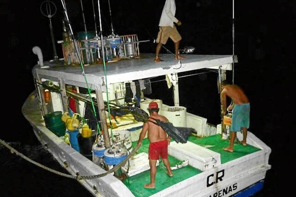Cuatro costarricenses son arrestados por pesca ilegal en aguas colombianas (Foto: Tomado de internet/ VANGUARDIA LIBERAL)