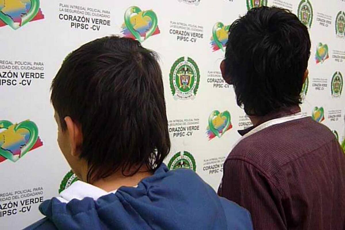 Capturados dos hombres por hurto calificado y agravado en Bucaramanga (Foto: Suministrada/ VANGUARDIA LIBERAL)