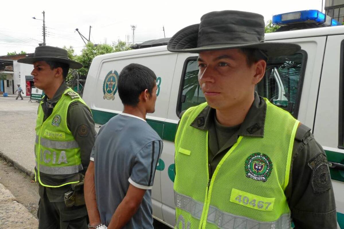Capturado miembro de la banda ‘Los Botalones’ (Foto: Suministrada Policía de Santander)