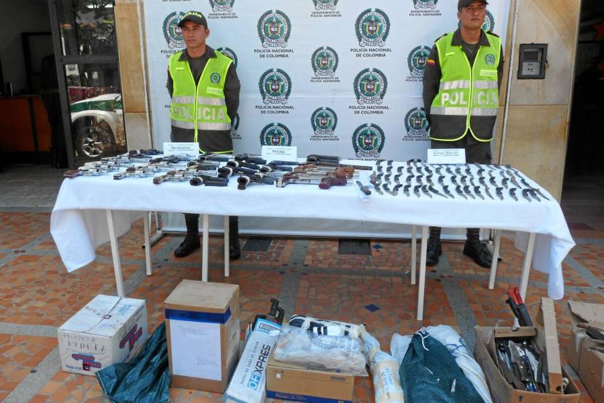 “No se han registrado homicidios en ocho días”: Policía de Santander (Foto: Suministrada Policía de Santander/ VANGUARDIA LIBERAL)