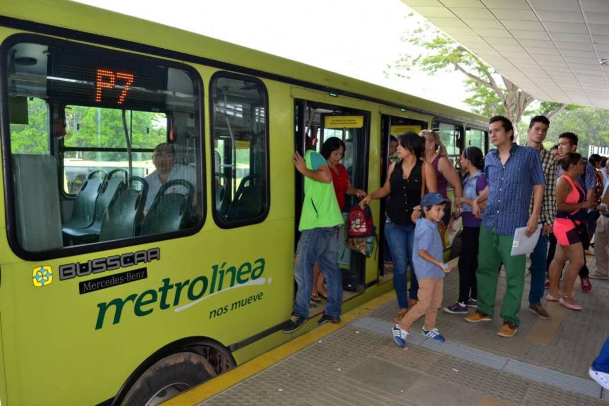 Ruta P7 de Metrolínea ya opera entre Floridablanca y Piedecuesta (Foto: Suministrada / VANGUARDIA LIBERAL)