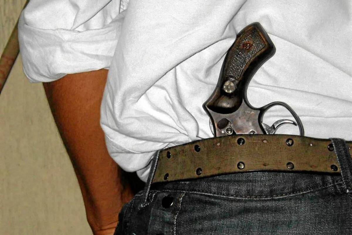 Suspenden permisos para porte armas en Santa Marta (Foto: Archivo/VANGUARDIA LIBERAL)