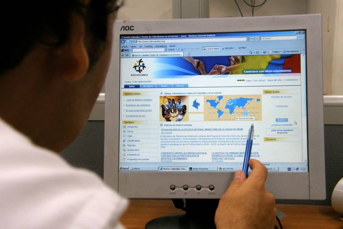 Colombia alcanza 5,5 millones de conexiones a internet (Foto: Archivo/VANGUARDIA LIBERAL)