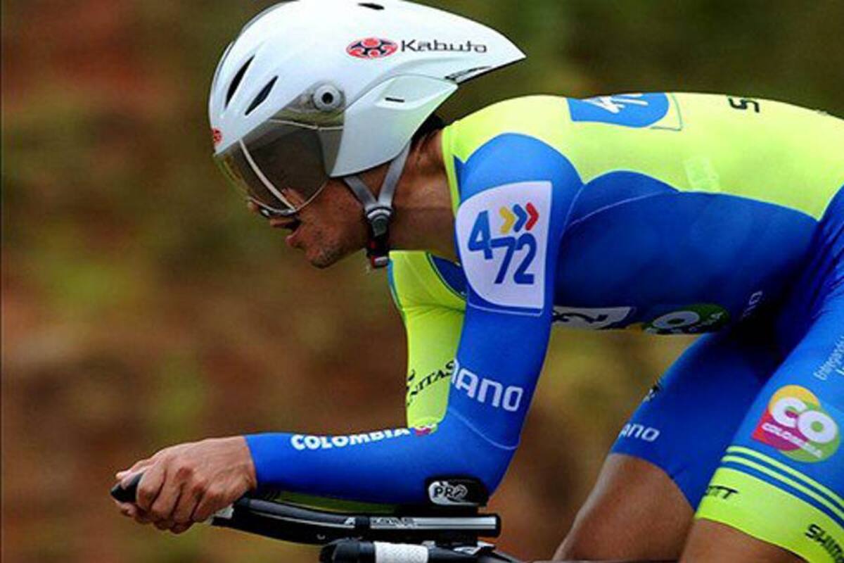 Juan Pablo Villegas, el mejor en el Tour de Brasil (Foto: Tomada de Internet / VANGUARDIA LIBERAL)