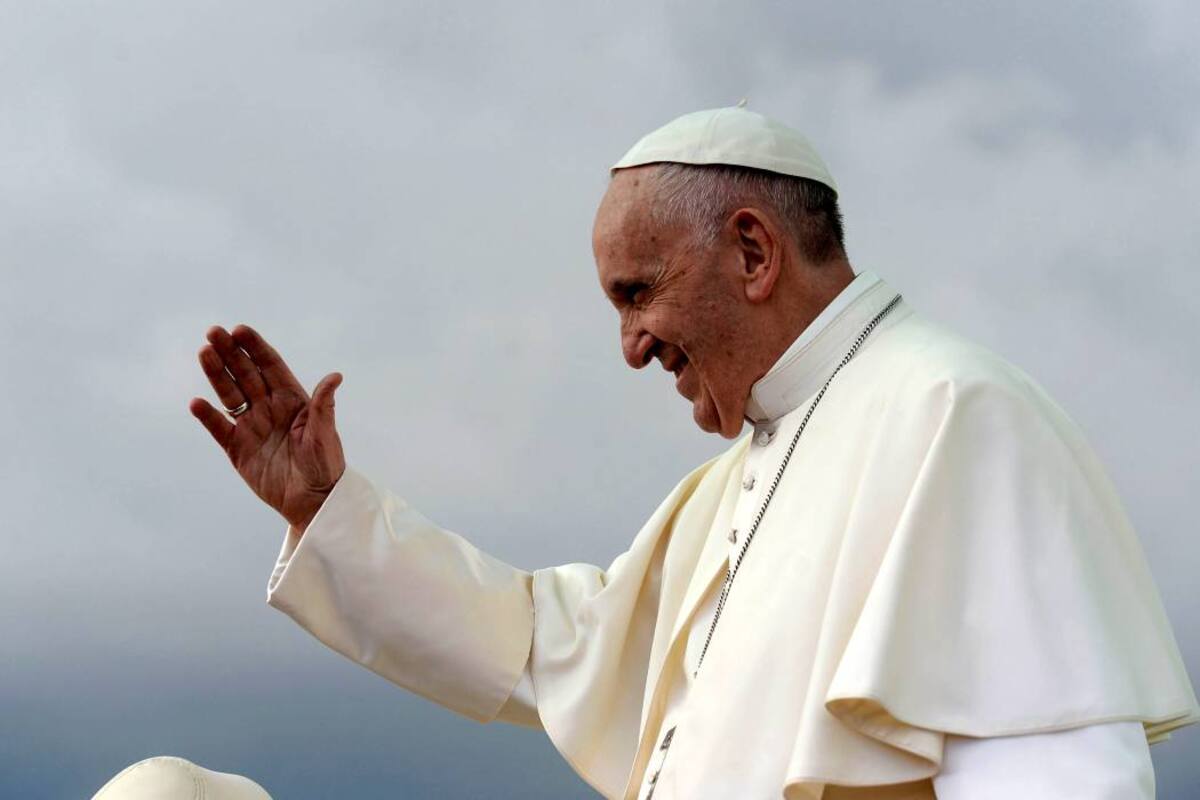 "No pierdan la esperanza": primeras palabras del Papa Francisco en Colombia (Foto: Colprensa /VANGUARDIA LIBERAL)