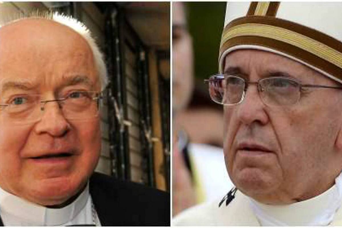 Papa Francisco decide arresto domiciliario para exnuncio apostólico acusado de pederastia (Foto: Colprensa, El Colombiano/VANGUARDIA LIBERAL)
