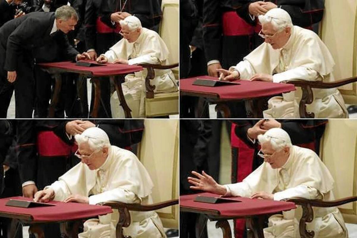 El papa, en Twitter, se pone en manos españolas (Foto: Tomada de Internet/ VANGUARDIA LIBERAL)