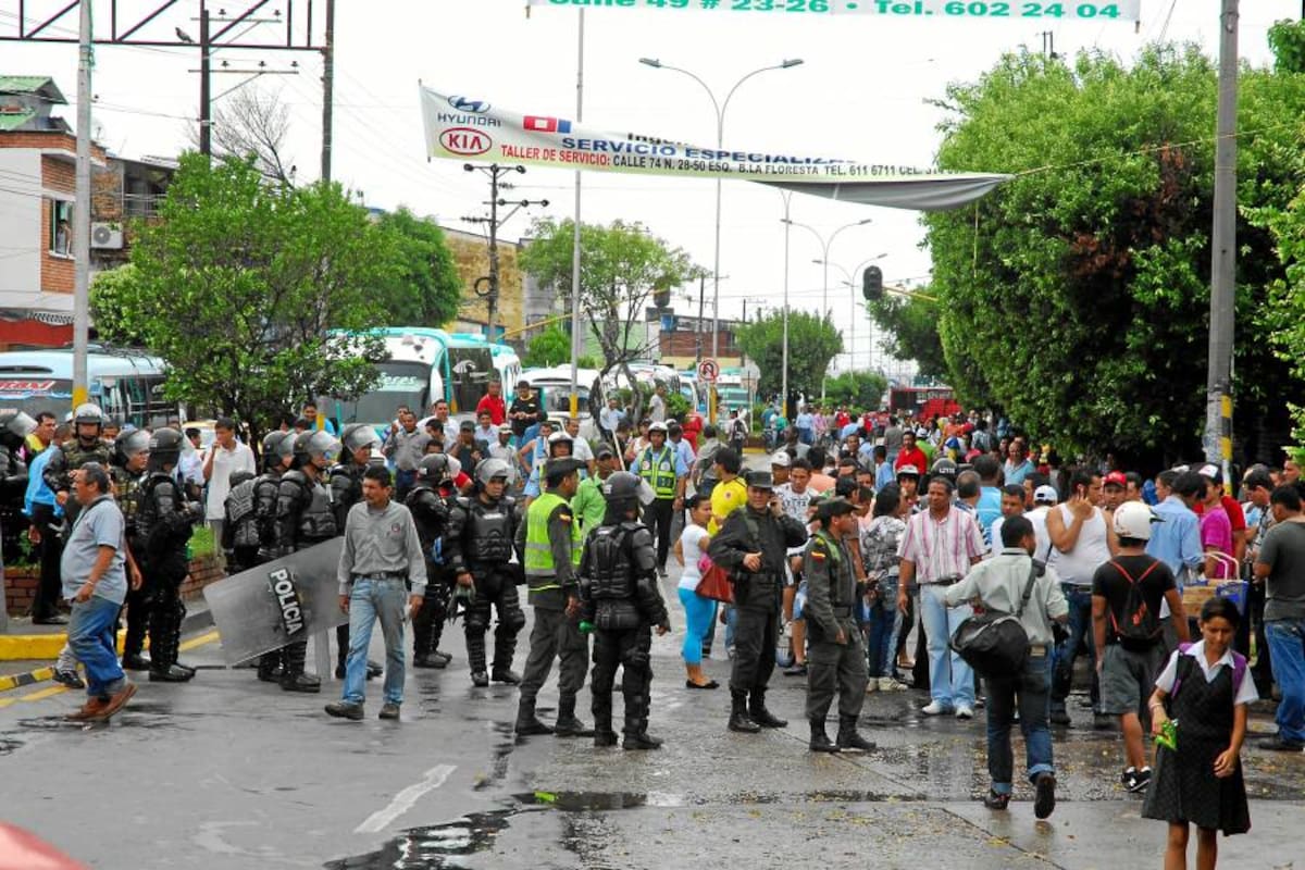 Terminó paro de transporte en Barrancabermeja (Foto: Archivo/ VANGUARDIA LIBERAL)