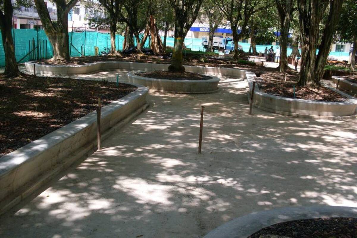 Remodelación del Parque Santander. (Foto: Archivo/ Vanguardia Liberal|)