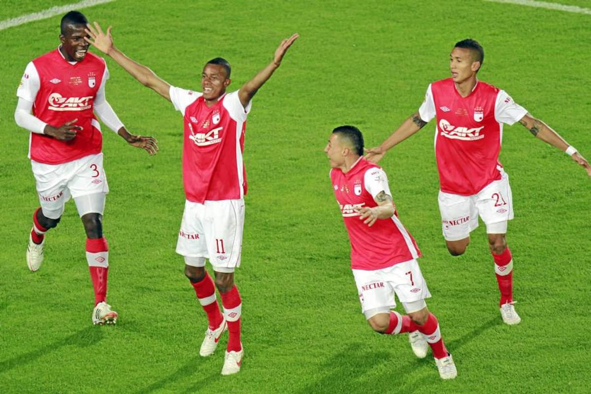Santa Fe campeón de Fútbol Colombiano (Foto: Colprensa / VANGUARDIA LIBERAL)