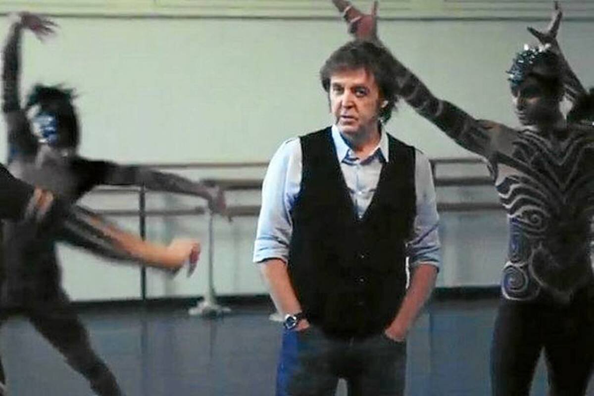 Paul McCartney nominado a los Óscar de la danza por poner música a un ballet (Foto: TOMADA DE INTERNET)
