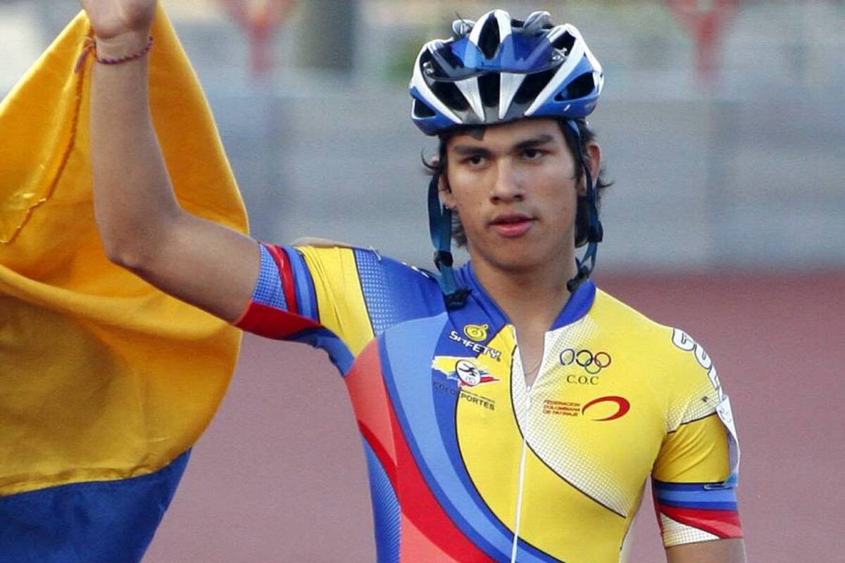 El colombiano concluyó la prueba en un tiempo de 24.802 para llevarse el primer lugar. (Foto: Archivo/VANGUARDIA LIBERAL)