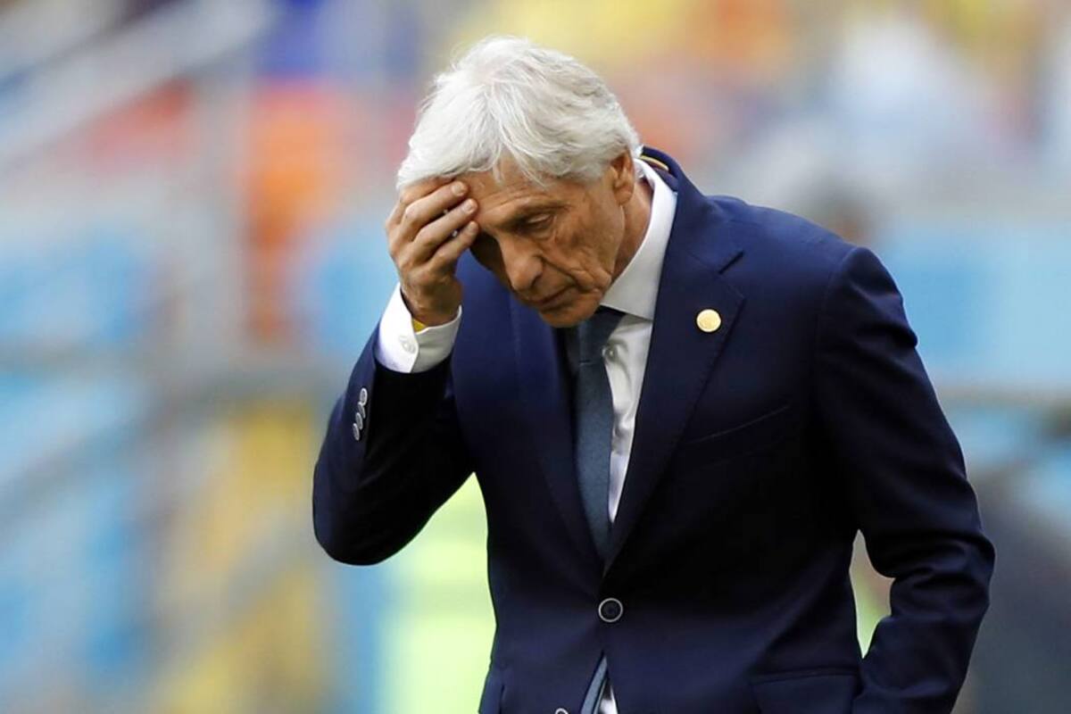 “Veníamos por otra cosa, ahora hay que ir por una revancha”: Pékerman (Foto: EFE /VANGUARDIA LIBERAL)