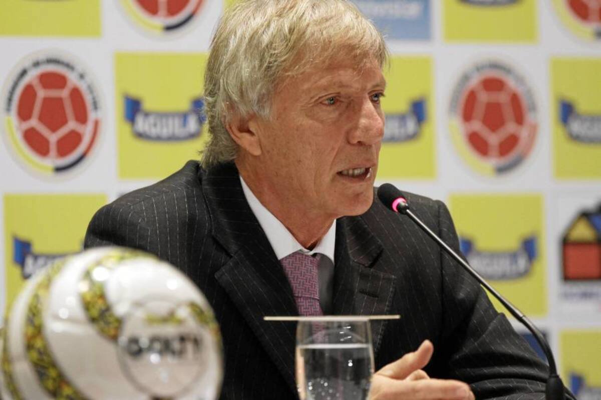 Pékerman viaja a Europa para dialogar con los jugadores de la Selección (Foto: Colprensa/VANGUARDIA LIBERAL)