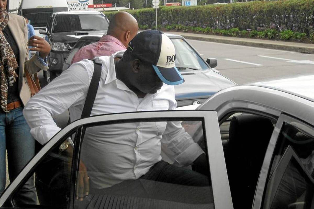 Juan Carlos Martínez se entregó en Cali (Foto: Colprensa/VANGUARDIA LIBERAL)