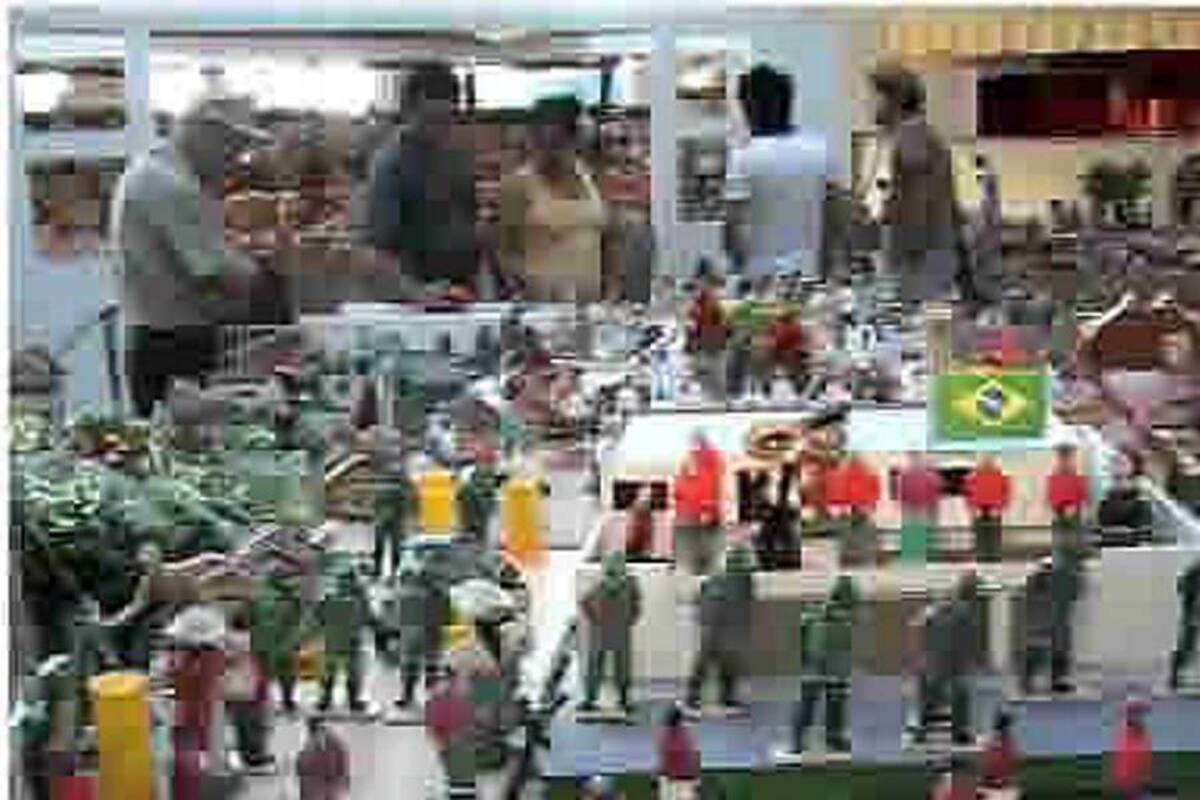 Pesebre escenifica ola de violencia y la intervención policial en Honduras (Foto: Tomada de Internet/ VANGUARDIA LIBERAL)