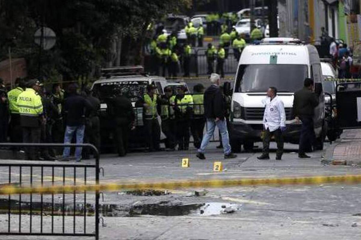 La explosión de un petardo cerca a la Plaza de Toros de Bogotá dejó a un patrullero de la Policía muerto. (Foto: Archivo/VANGUARDIALIBERAL)