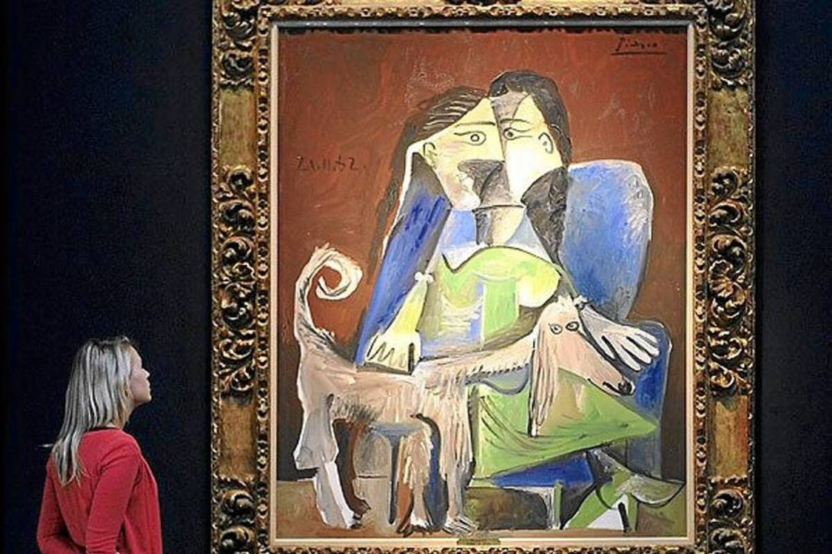 Un grabado de Picasso de su musa y esposa Jacqueline, a subasta en Londres (Foto: Tomado de Internet/ VANGUARDIA LIBERAL)