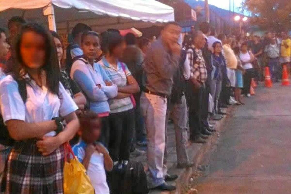 Piedecuestanos denuncian ‘caos’ en la movilidad (Foto: Foto Suministrada @LeoDuarteM /VANGUARDIA LIBERAL)