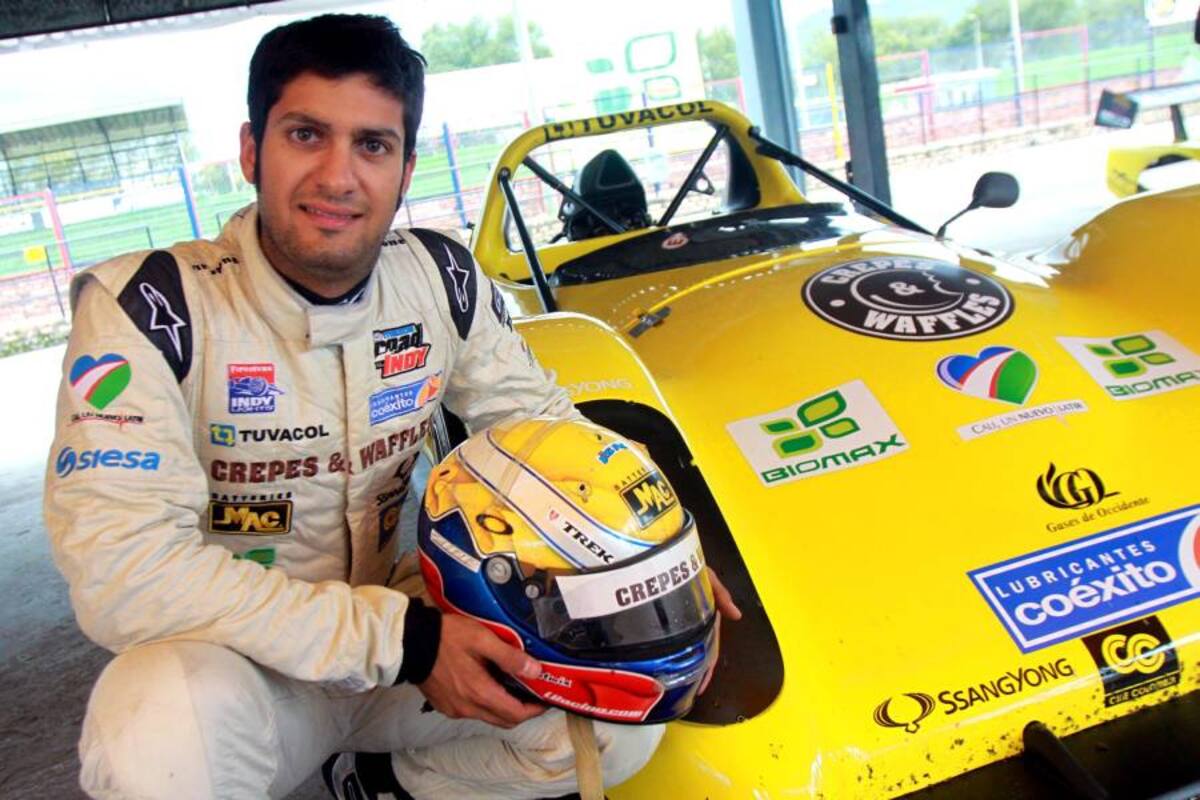 Gustavo Yacamán correrá en la Grand Am Series de Estados Unidos (Foto: Archivo/ VANGUARDIA LIBERAL)