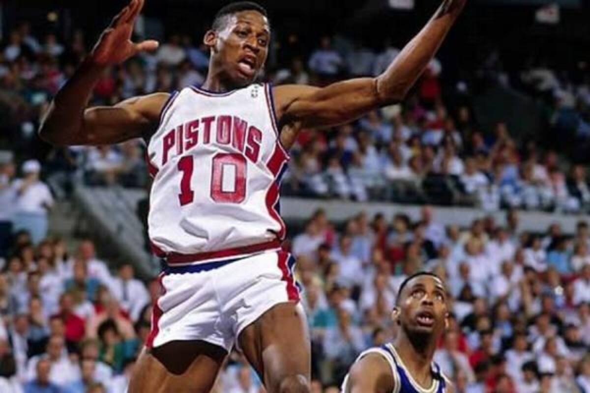 Esta será la camiseta que retirarán los Pistons en homenaje a 'El gusano'(Foto: Tomada página oficial de Dennis Rodman / VANGUARDIA LIBERAL)