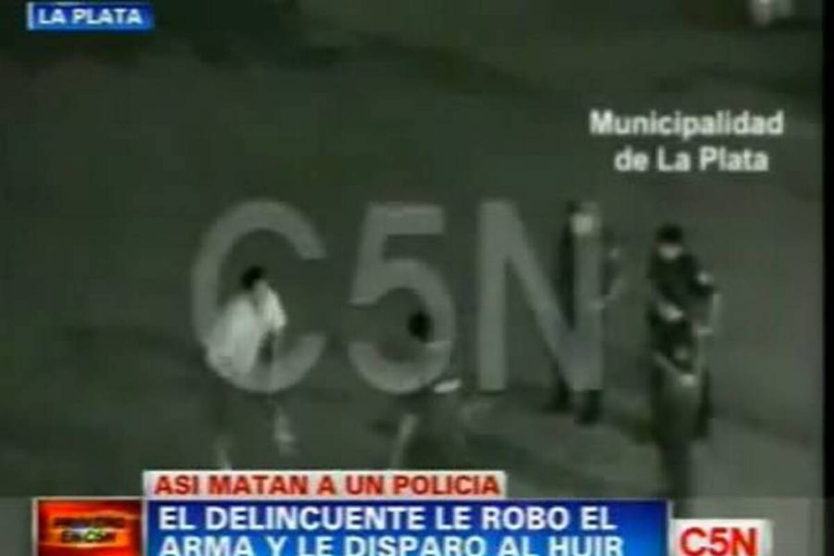En video quedó registrado el asesinato de un policía en Argentina (Foto: Tomada de Internet/ VANGUARDIA LIBERAL)