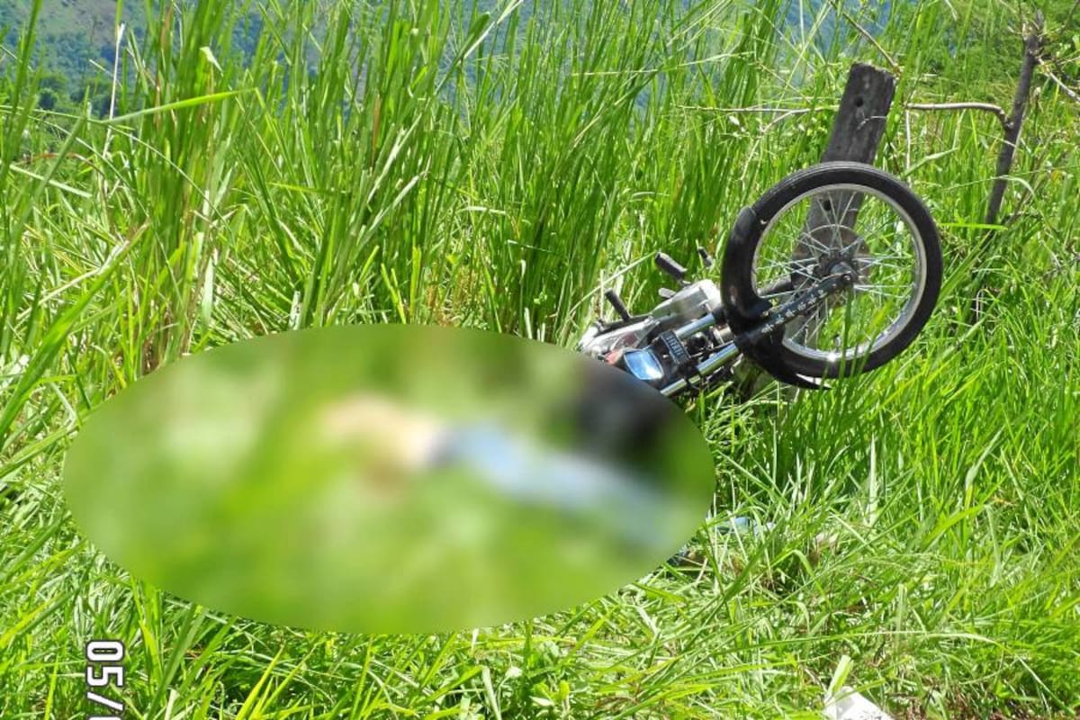 Muere motociclista en accidente de tránsito en la vía Socorro - San Gil (Foto: Suministrada/VANGUARDIA LIBERAL)