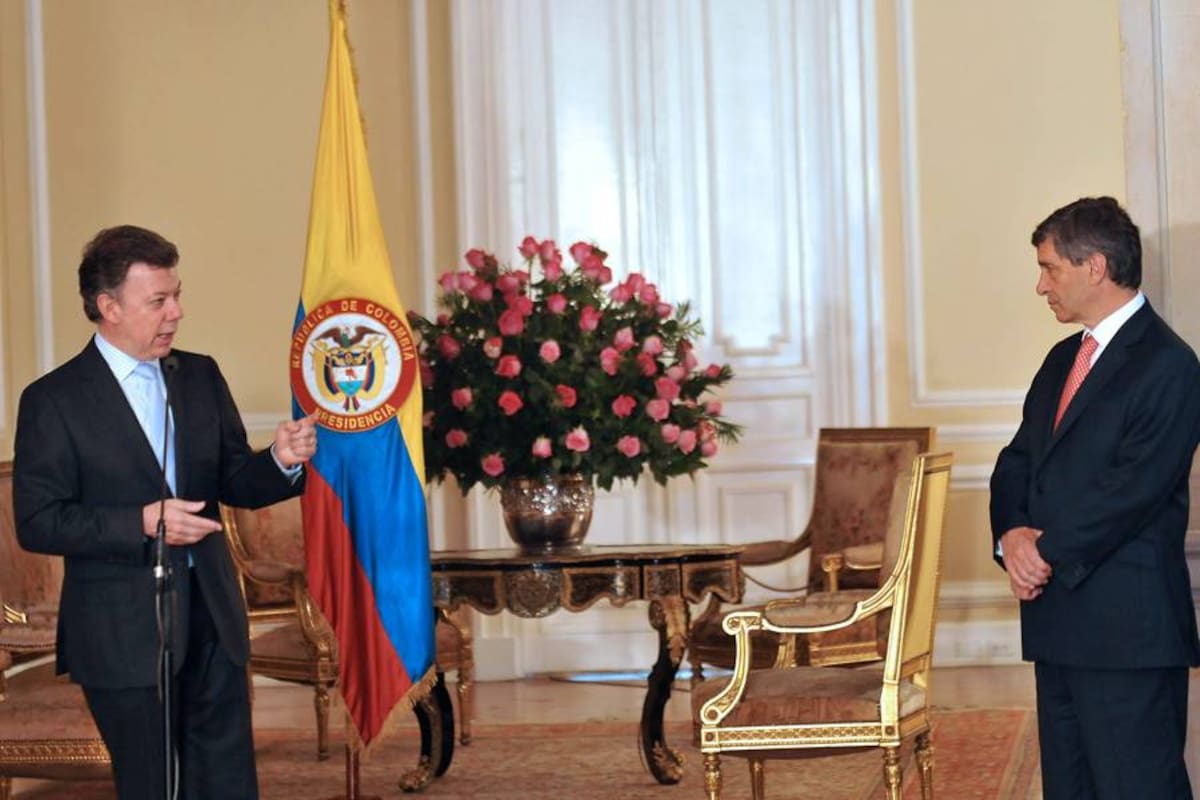 Rafael Pardo asume cargo de ministro Trabajo (Foto: Colprensa/ VANGUARDIA LIBERAL)