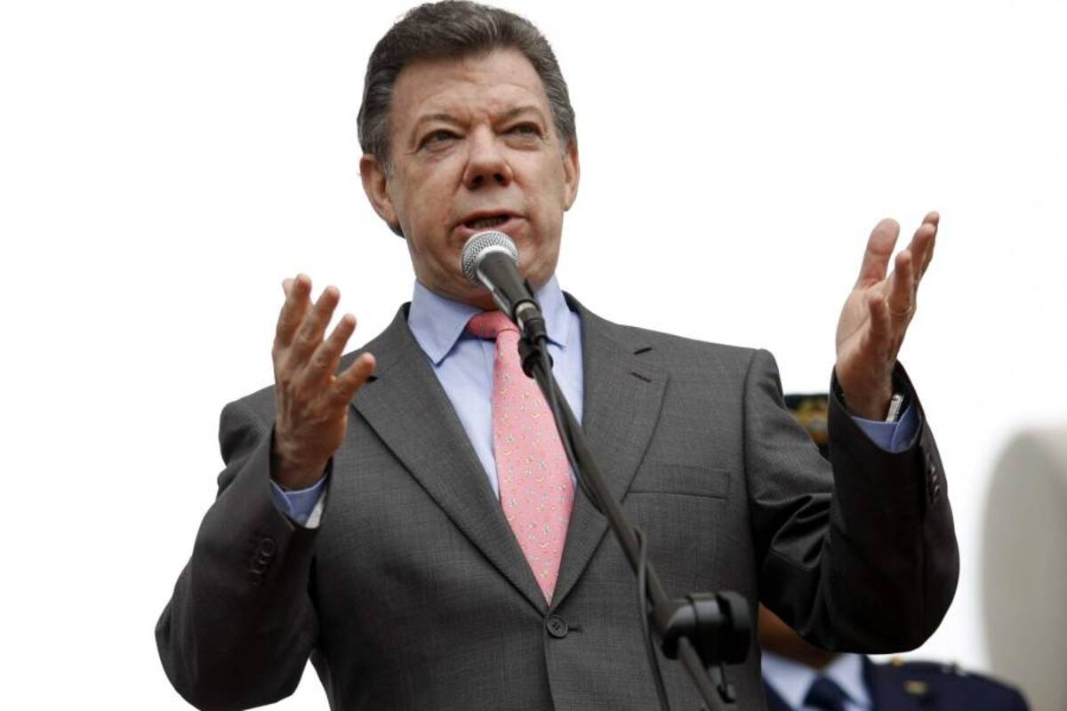 El presidente Juan Manuel Santos (Foto: Archivo/VANGUARDIA LIBERAL)