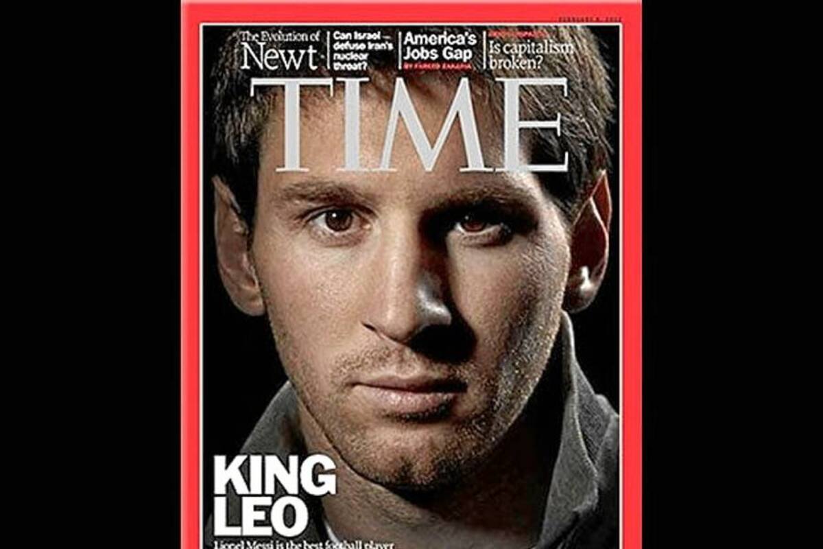 Messi, primer futbolista en aparecer en portada de Time (Foto: Archivo / Vanguardia Liberal)
