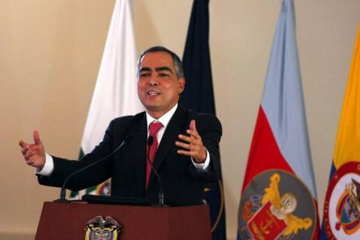 Ministro de Defensa en Colombia, Rodrigo Rivera Salazar.(Foto: Colprensa/VANGUARDIA LIBERAL)