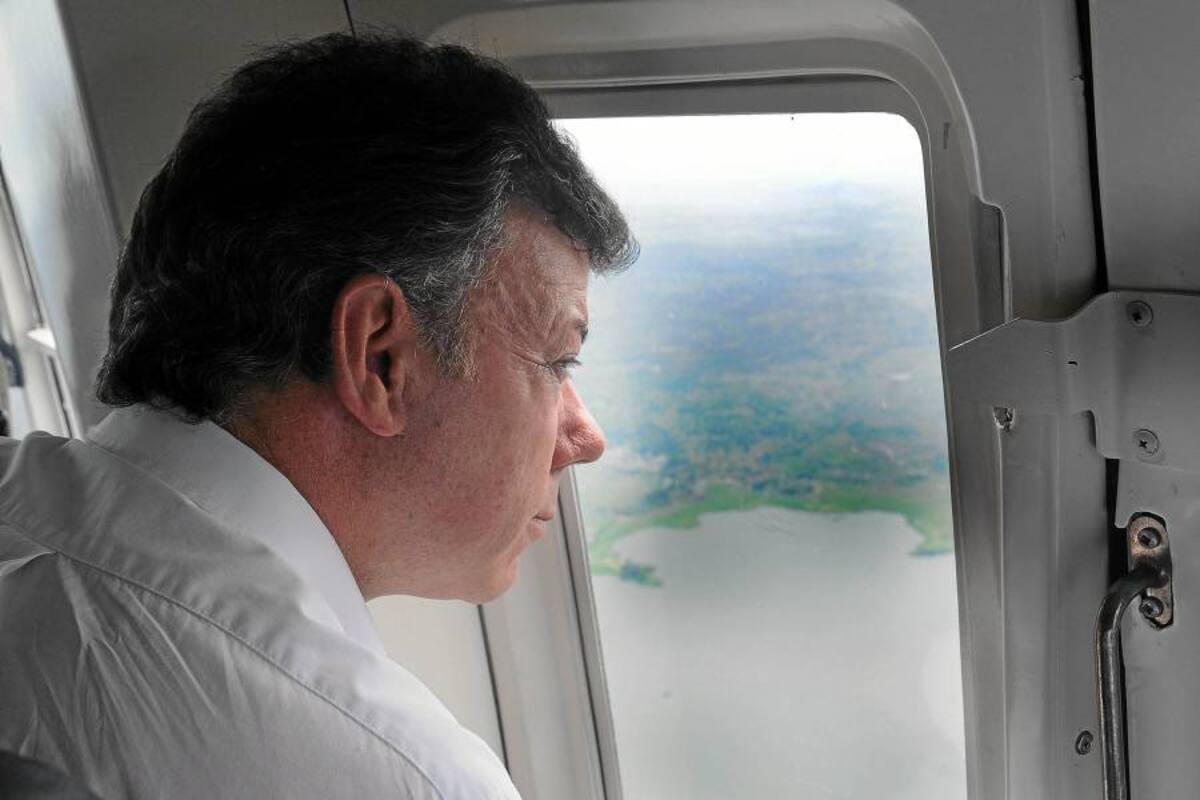 Santos advierte que el país debe estar preparado para más lluvias (Foto: Archivo/VANGUARDIA LIBERAL)