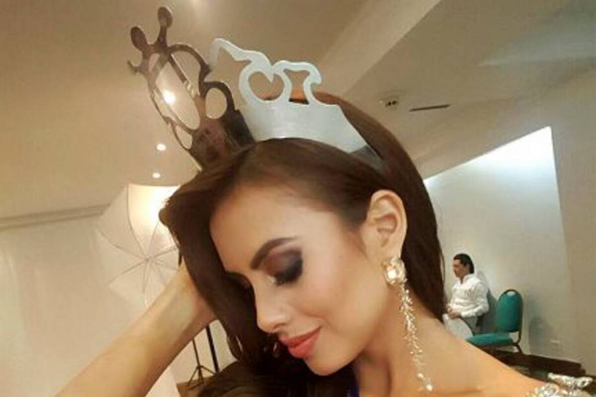 Yennifer Hernández Jaimes, Señorita Santander, es la nueva primera princesa del país. (Foto: Tomada de @yniferhernandez/ VANGUARDIA LIBERAL )
