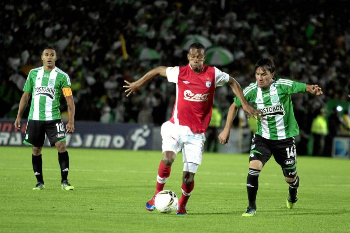 Independiente Santa Fe y Atlético Nacional se ponen al día con empate (Foto: Colprensa / VANGUARDIA LIBERAL)