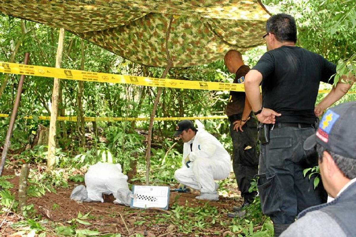 Empieza identificación de restos de posibles víctimas de la masacre del 16 de mayo (Foto: Archivo/VANGUARDIA LIBERAL)