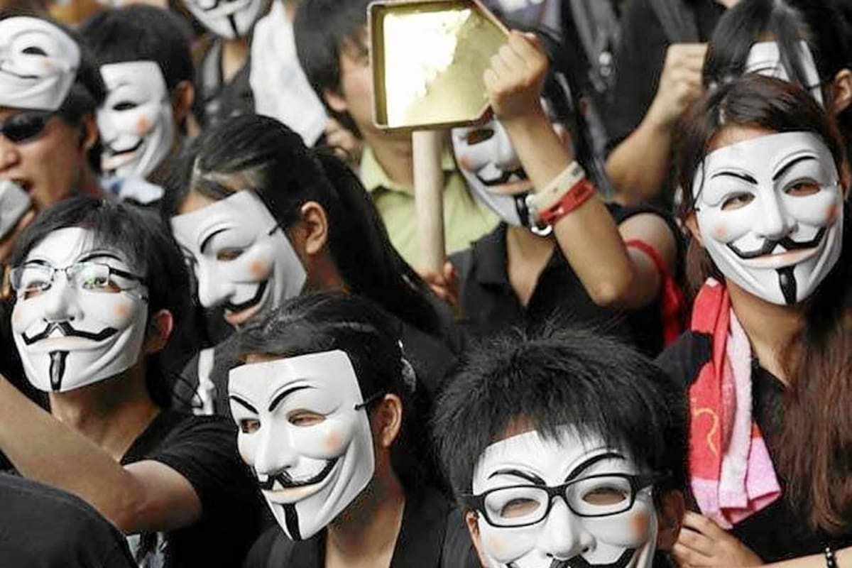 La protesta por parte de Anonymous ha sido bloquear las páginas estatales. (Foto: Tomada de internet)