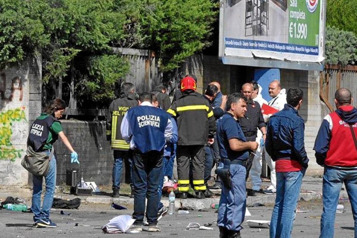 Interrogan dos sospechosos del atentado mortal en sur de Italia (Foto: Tomado de Internet/ VANGUARDIA LIBERAL)