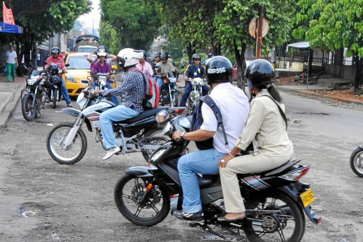 Restricción para motociclistas en Floridablanca inicia el 24 de agosto (Foto: Archivo/VANGUARDIA LILBERAL)