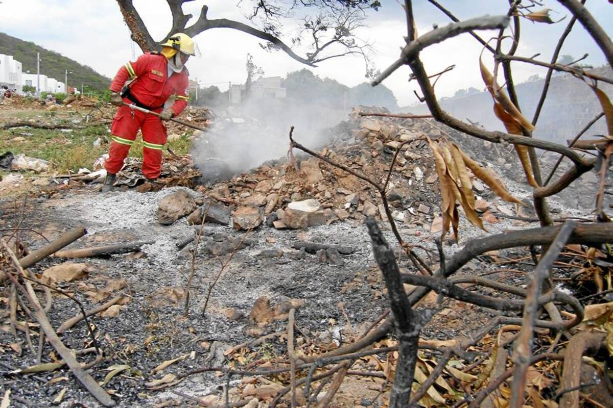 Controlan incendio forestal en San Roque, Norte de Santander (Foto: Archivo/VANGUARDIA LIBERAL)